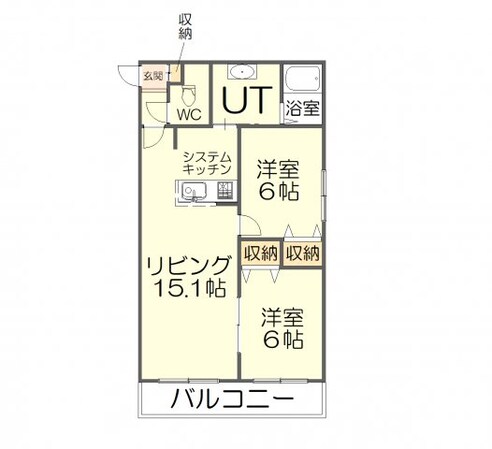 アイビル16の物件間取画像